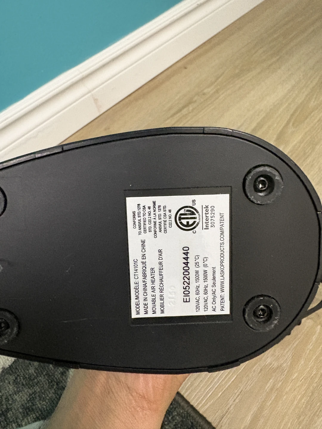 Moving out sale -Lasko Ultra Slim Ceramic Tower Heater - photo 2