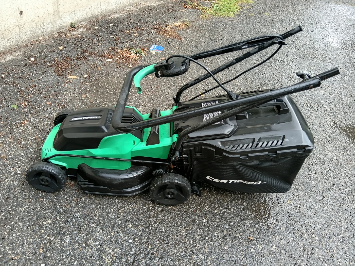 Certified 14-inch Mulching Electric Lawn Mower - photo 5