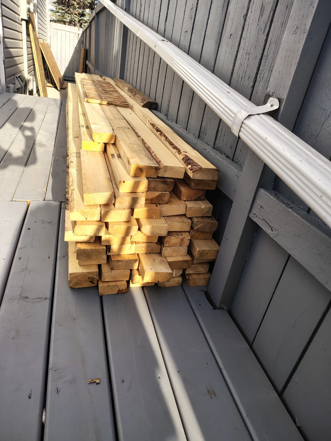 Assorted OSB Sheathing and Dimensional Lumber - photo 2