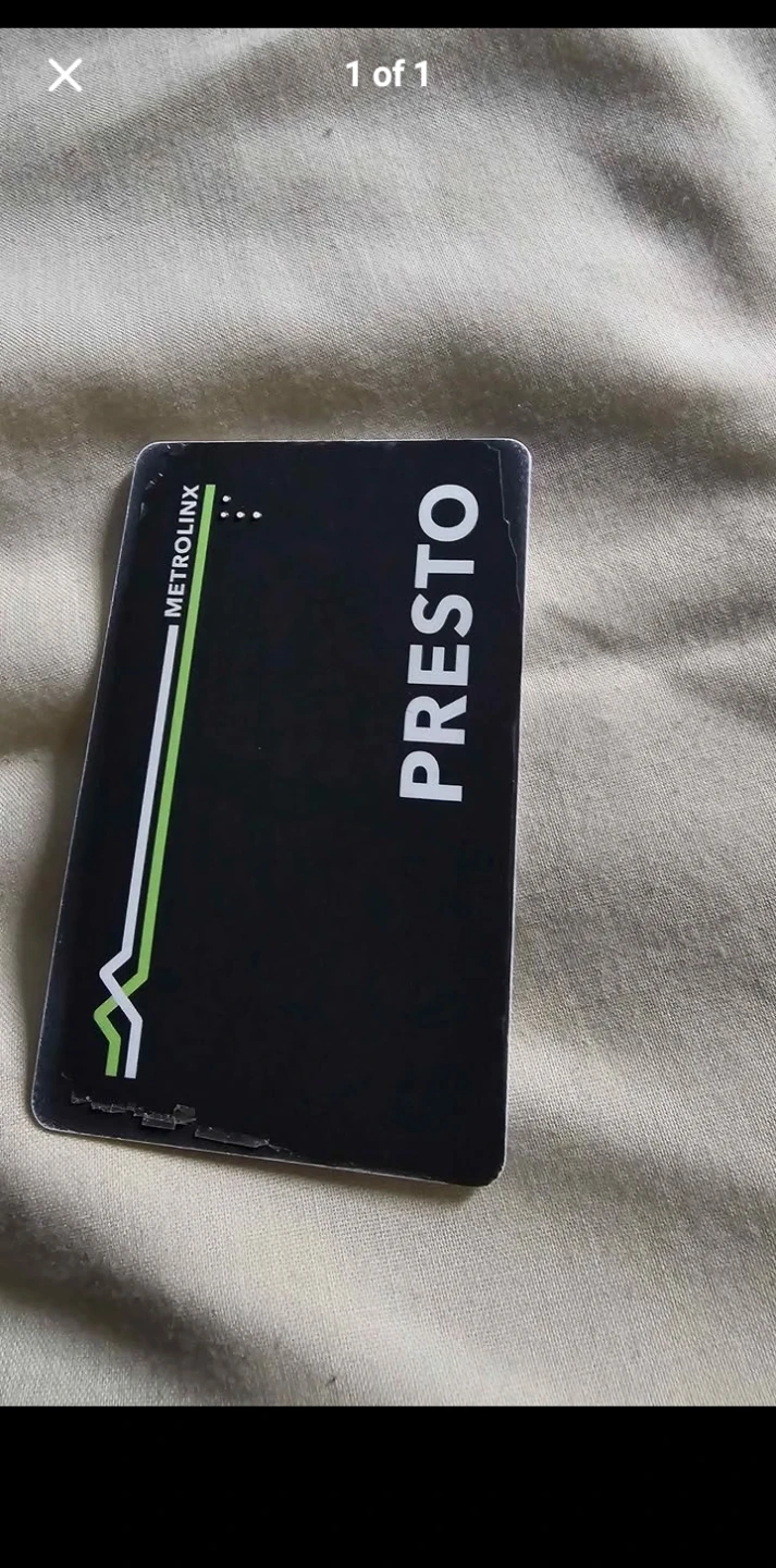 4 MONTH PRESTO Card