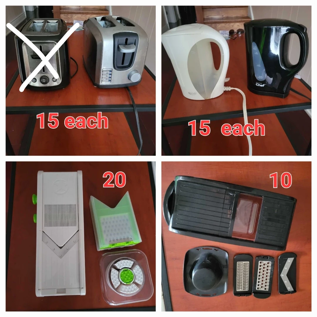 Kitchen Appliances and Mandoline Slicers