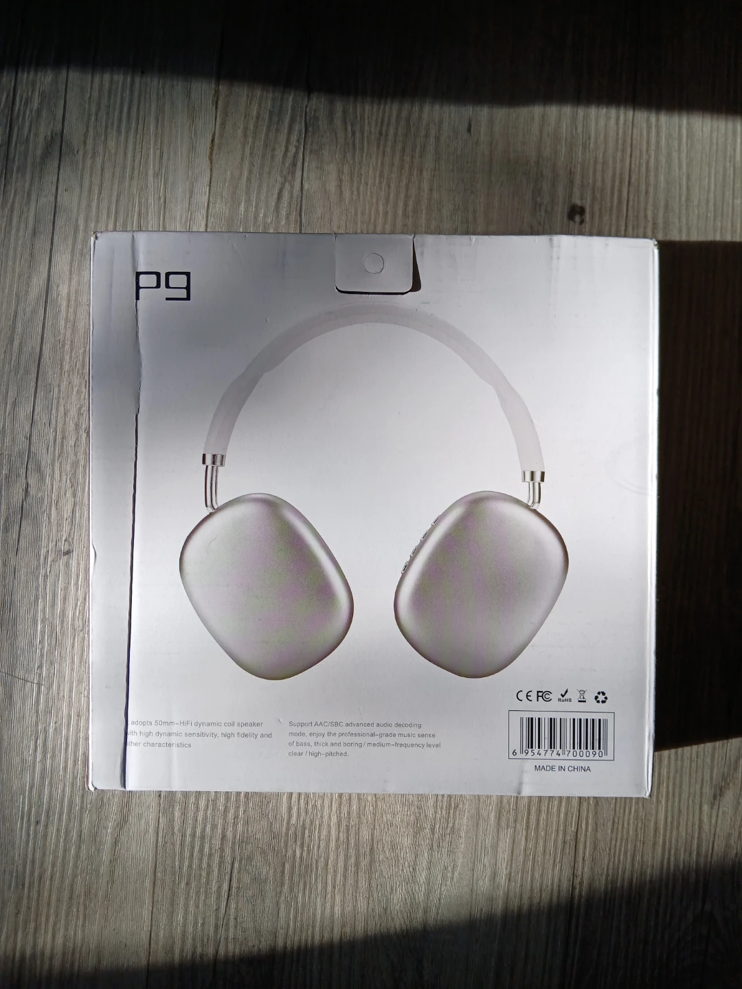 White P9 Wireless Headphones - photo 2
