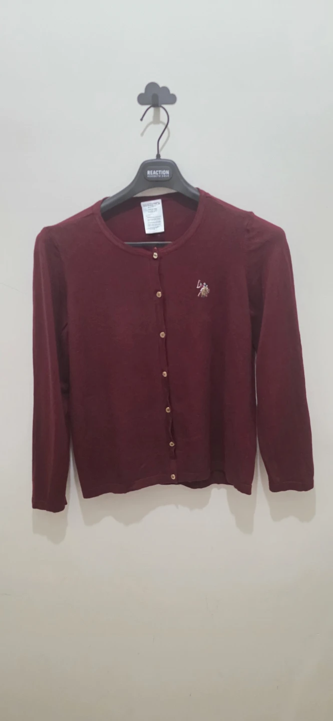 U.S. Polo Assn. Burgundy Cardigan size S - photo 5