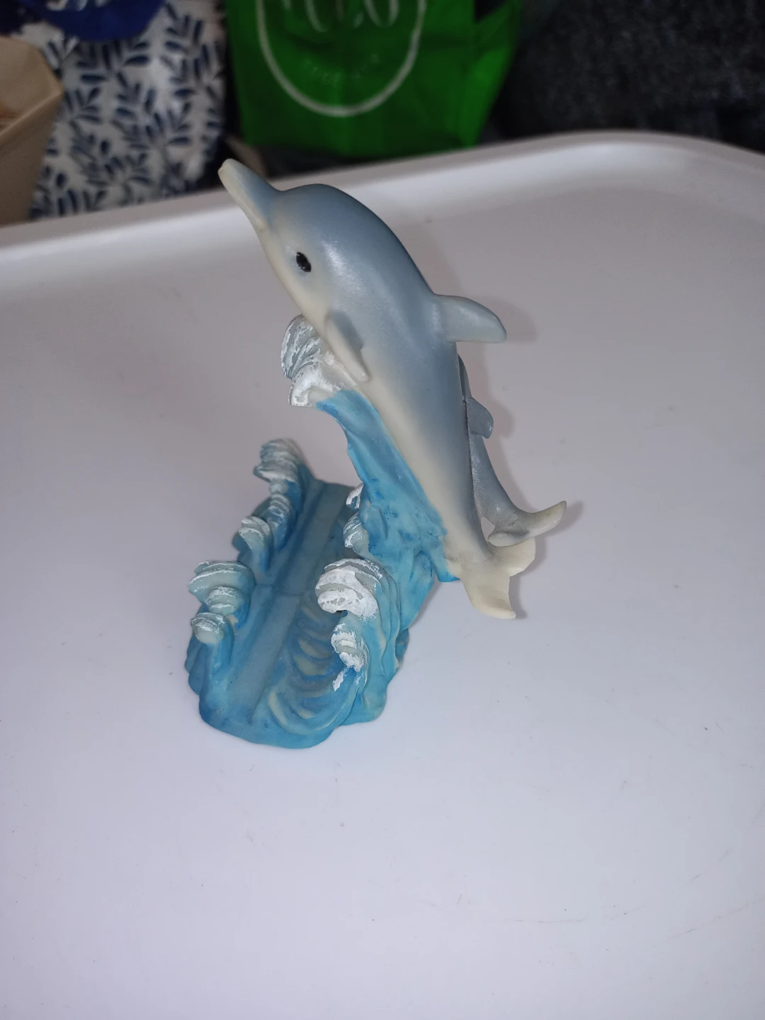 Small Dolphins Statue - photo 2