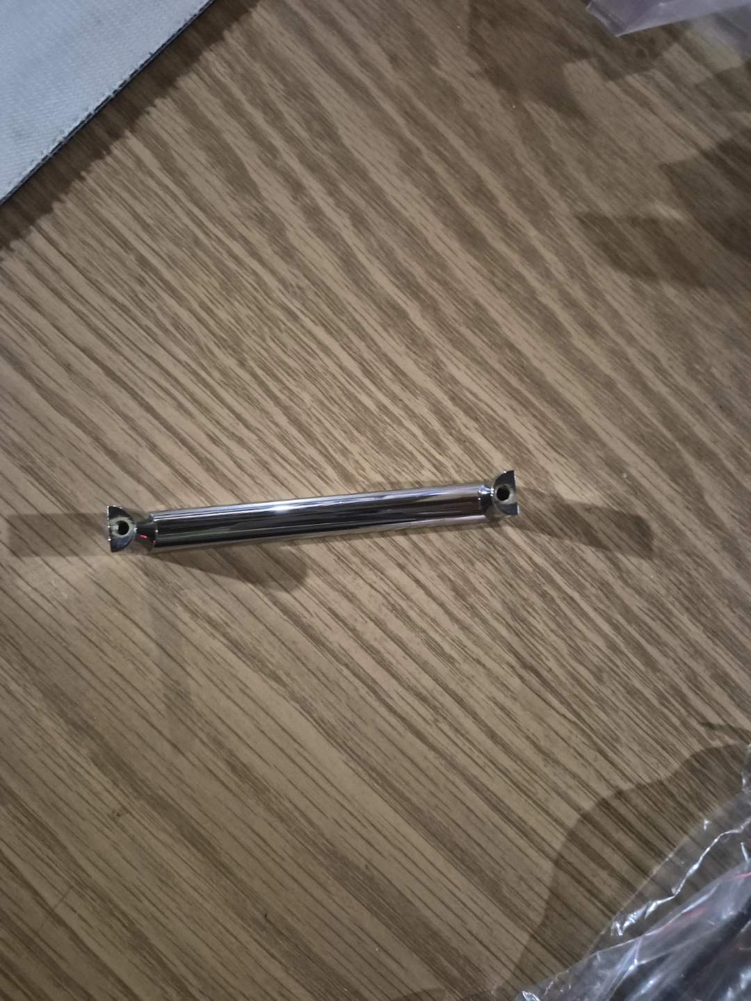 Set of 6 Chrome Cabinet Handles - photo 2