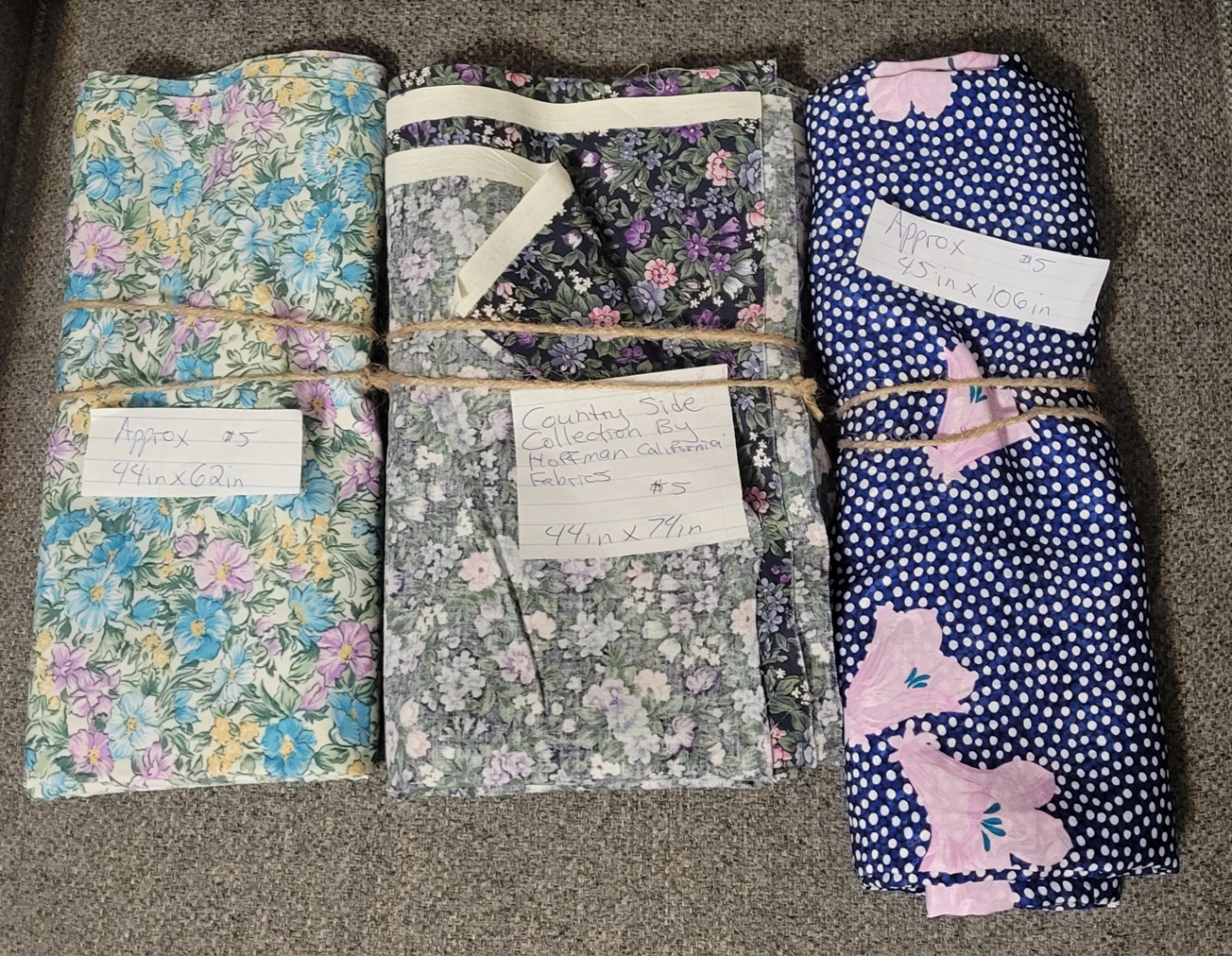 Fabric ($5 each) - photo 2