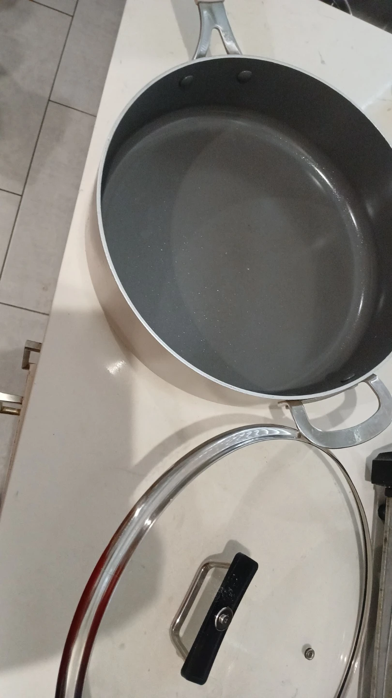 Large Frying Pan with Glass Lid - photo 2