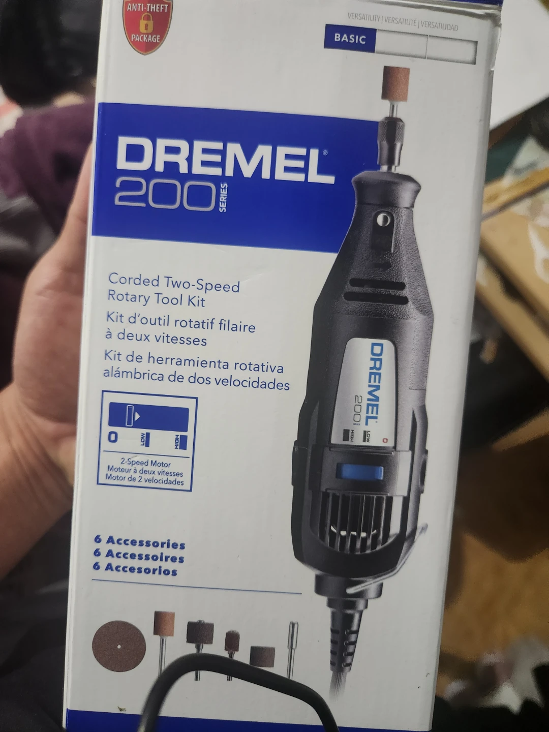 Dremel 200 Series Corded Rotary Tool Kit