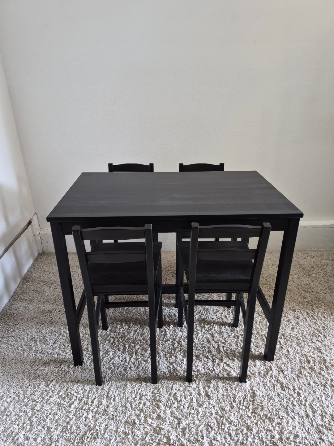 Ikea Jokkmokk Dining Table with Matching 4 Chairs - photo 3