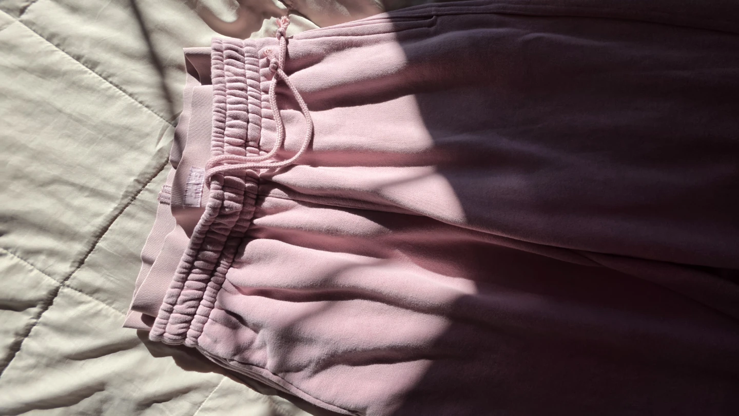 Set SKIMS Pink Set pants and zip up hoodie M size - photo 3