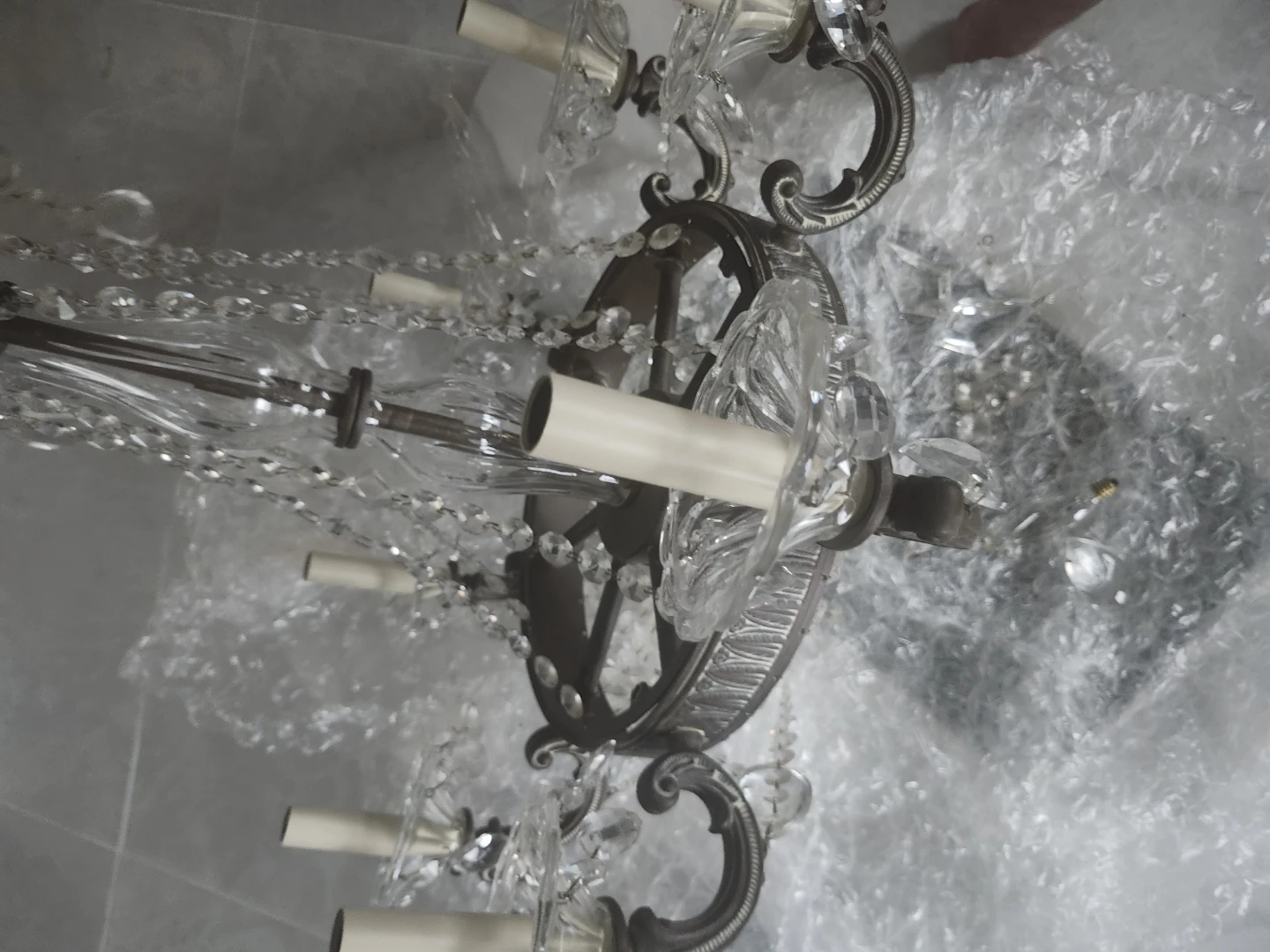 Antique Crystal Chandelier - photo 3