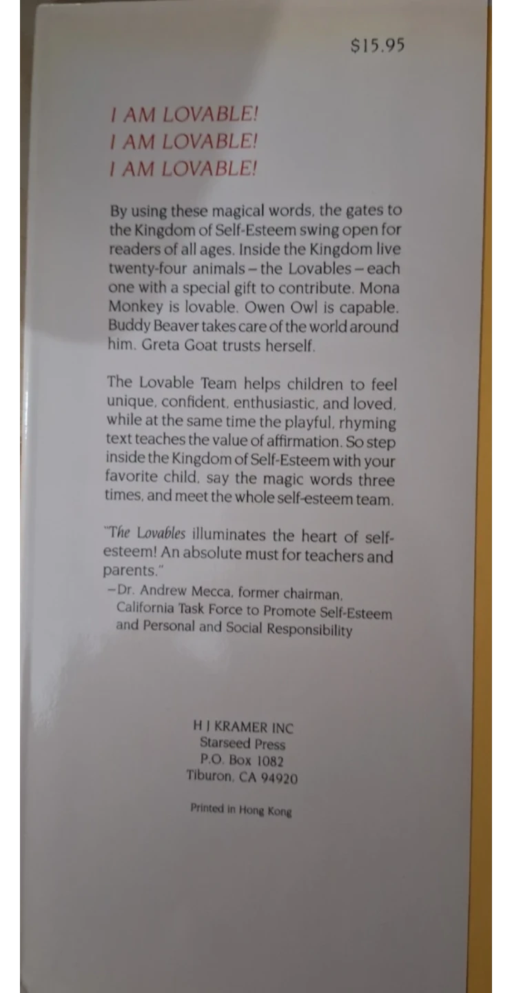 The Lovables in the Kingdom of Self-Esteem🏈 - photo 2