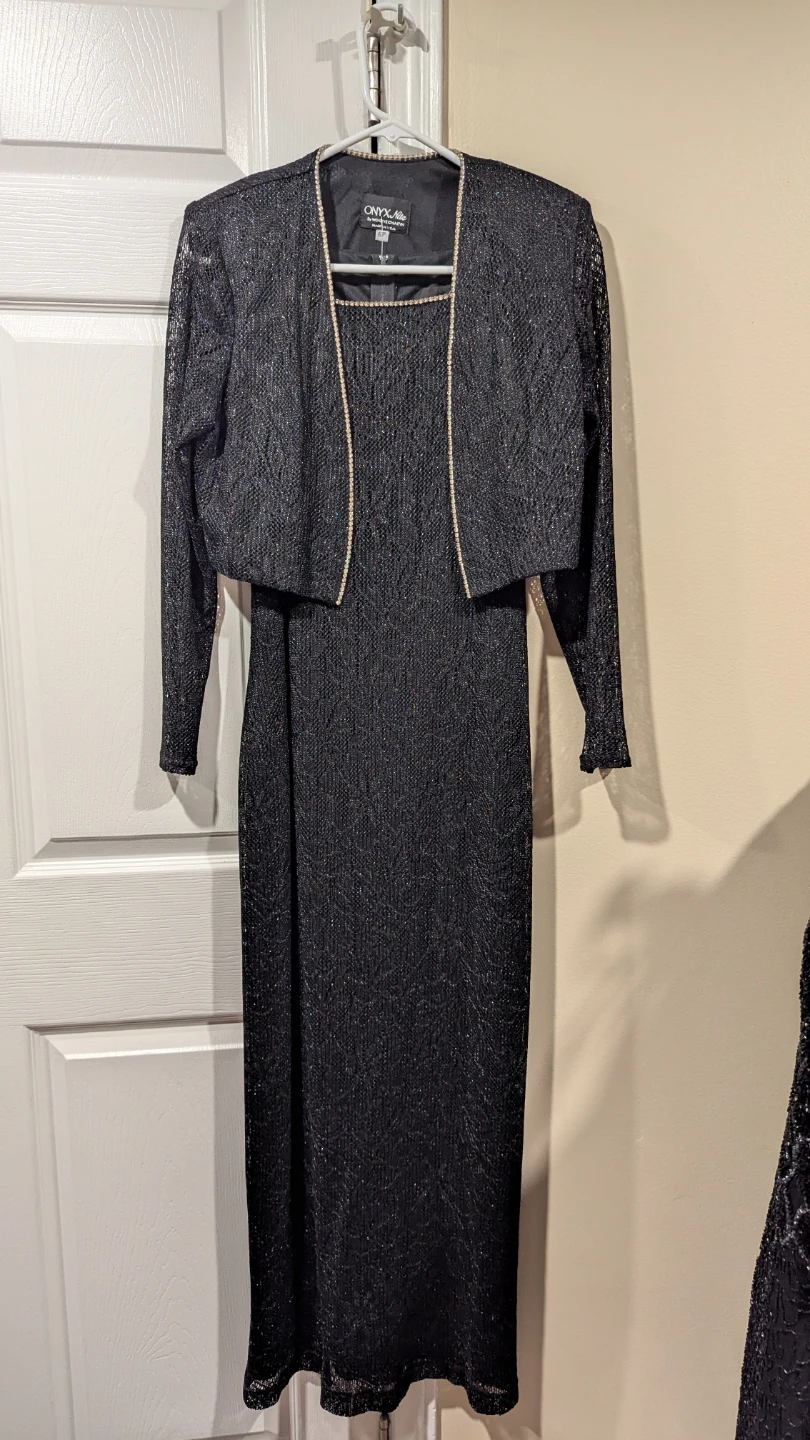 Black Sparkle Dress (2 piece)