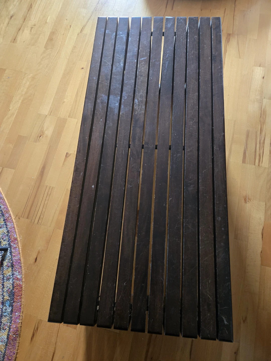 Coffee table/Bench Dark Brown