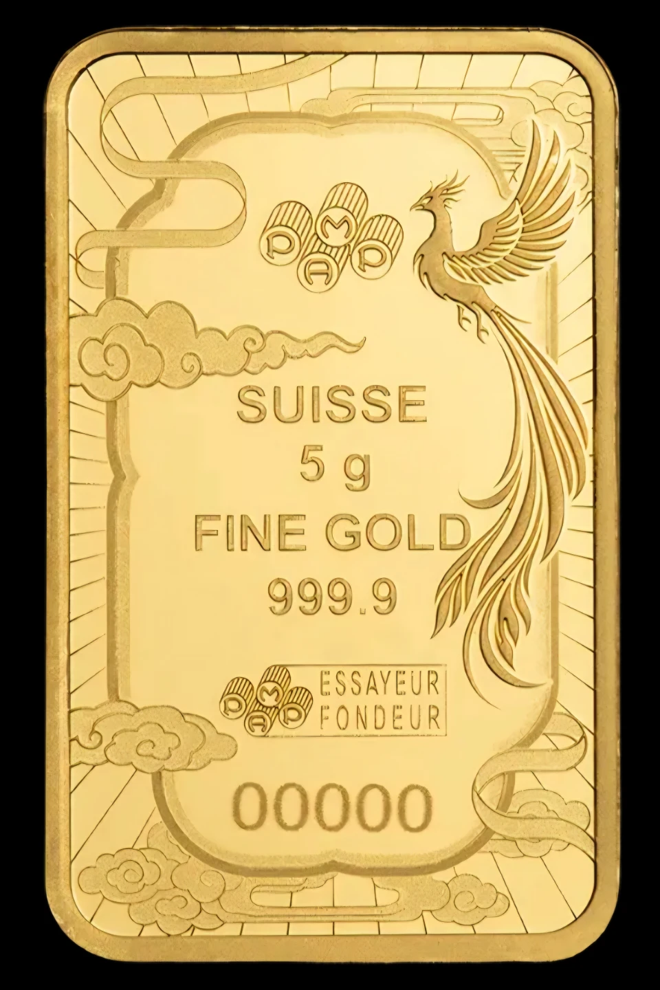 PAMP Suisse 5g Fine Gold Bar - photo 4