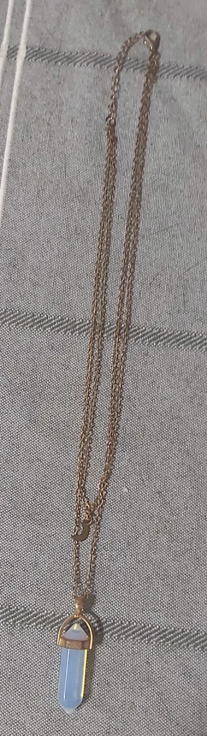 Gold-Tone layered Crystal Necklace