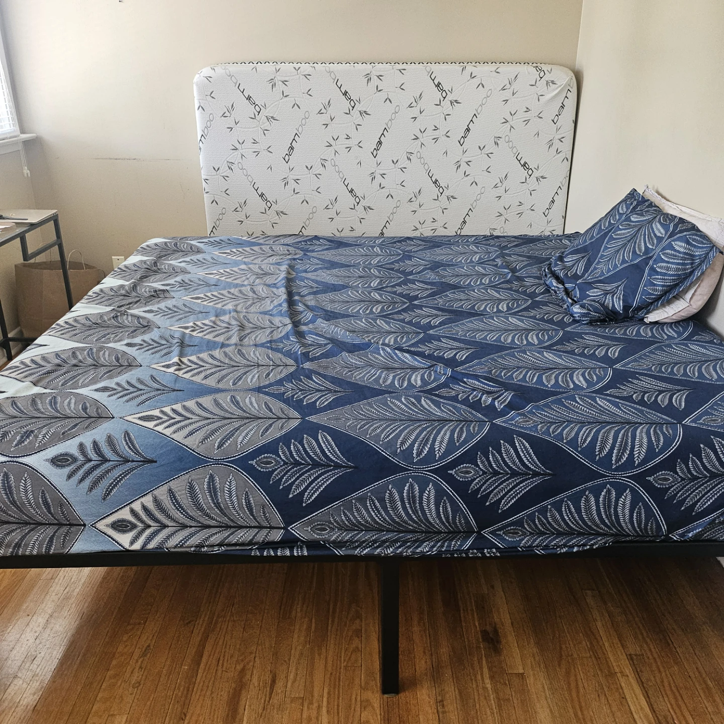 King Size Bed Frame with Mattress