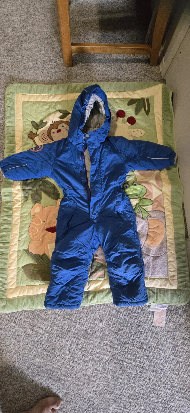 MEC Kids’ One-Piece Snowsuit – Size 2 (cash only )