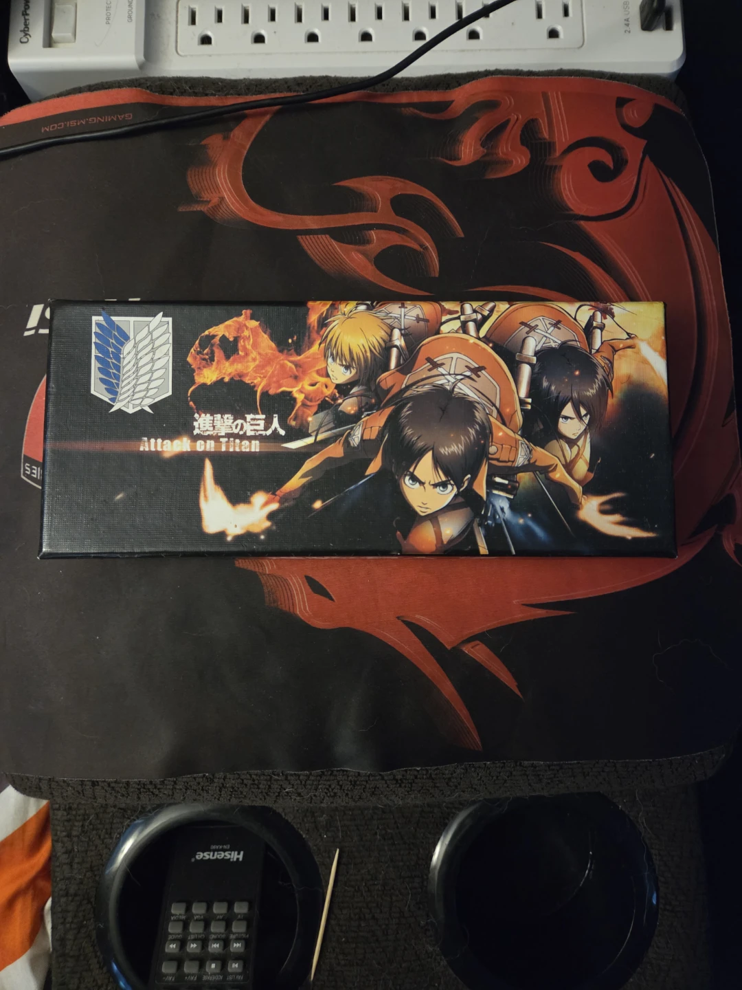 Attack on Titan Collector Pin and keychain