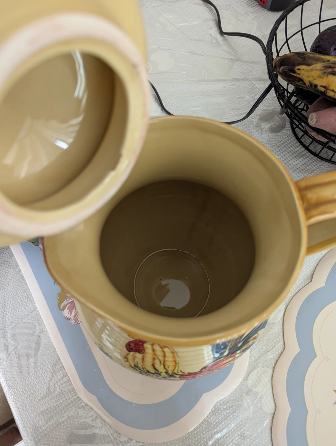 Gallo Rooster Ceramic Pitcher - photo 4