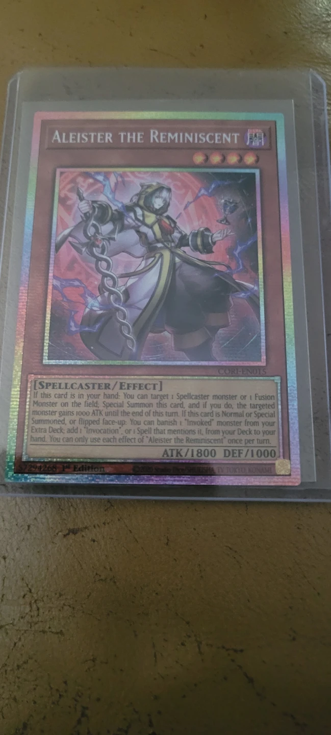Yu-Gi-Oh! Aleister the Reminiscent Card