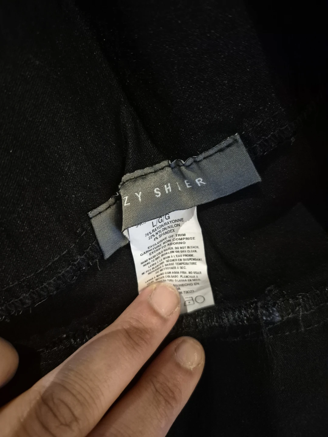Suzy Shier black pants size Large - photo 3