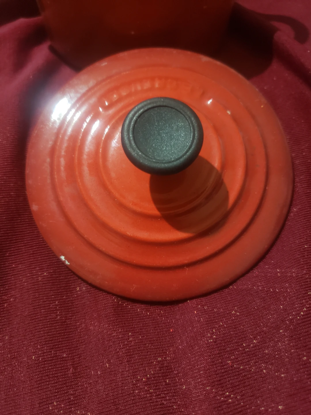 Le Creuset Enameled Cast Iron Mini Cocotte Red - photo 2