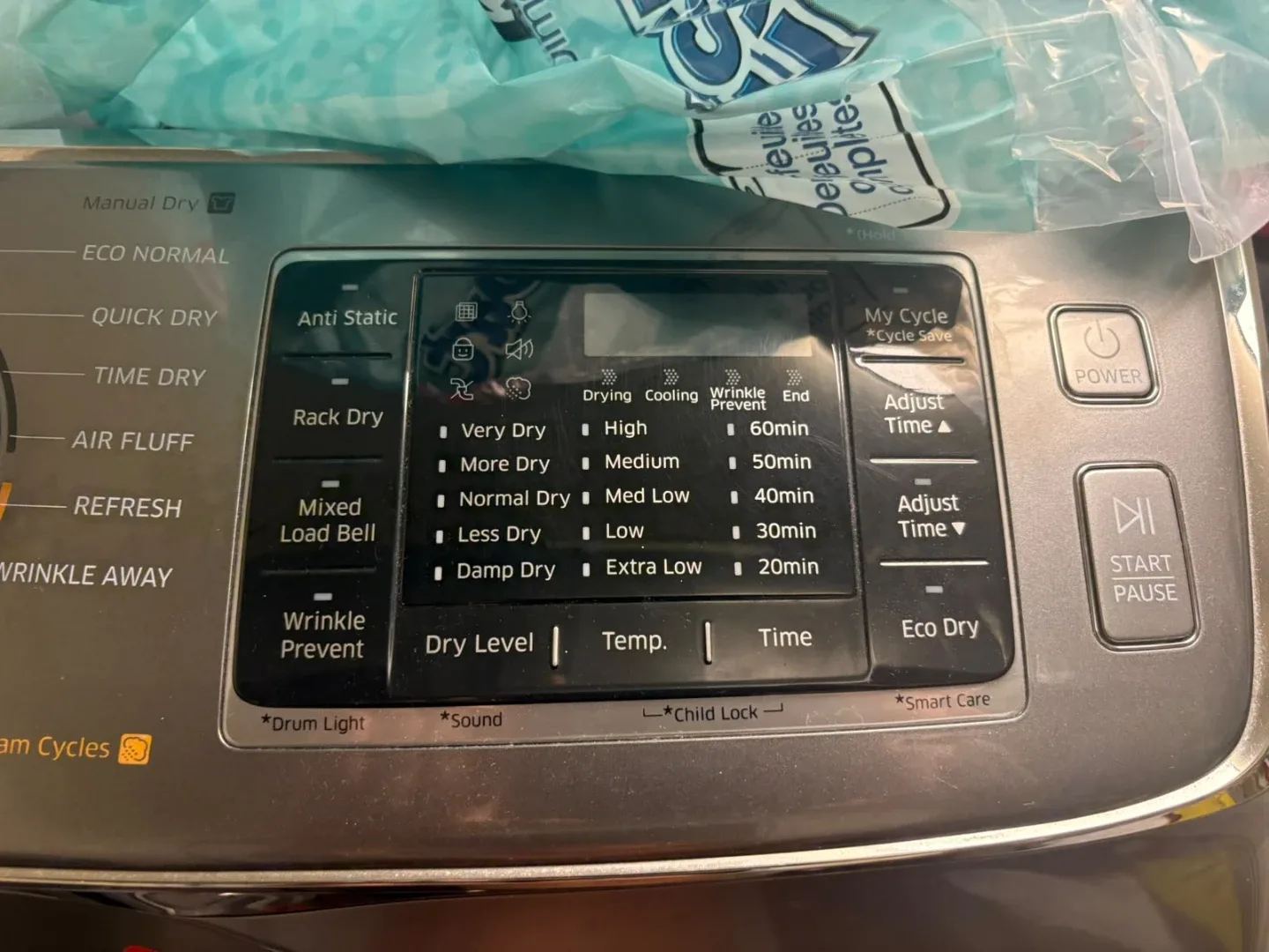 Samsung Steam Laundry Dryer - photo 2