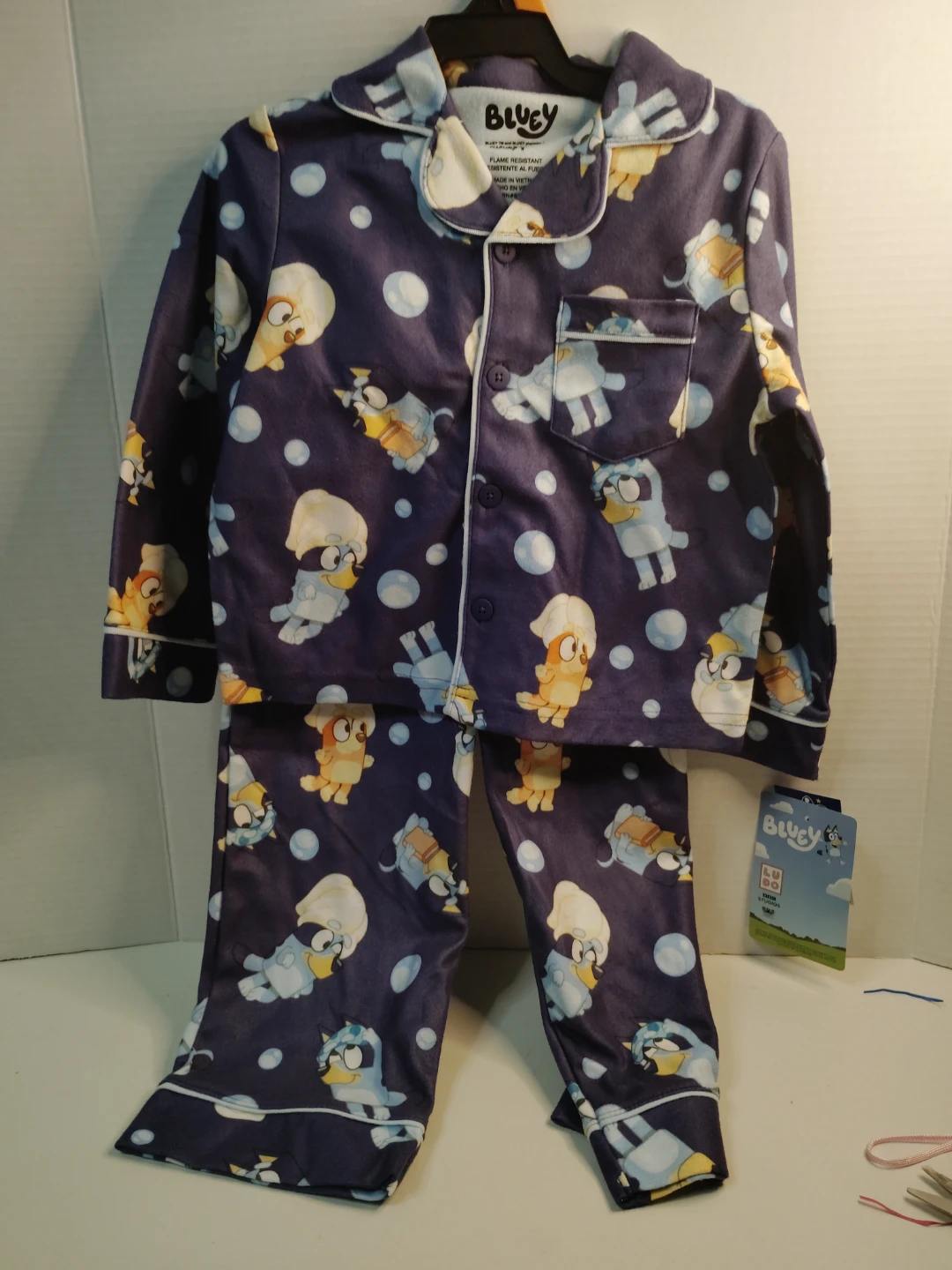 Bluey Pajama Set size 4