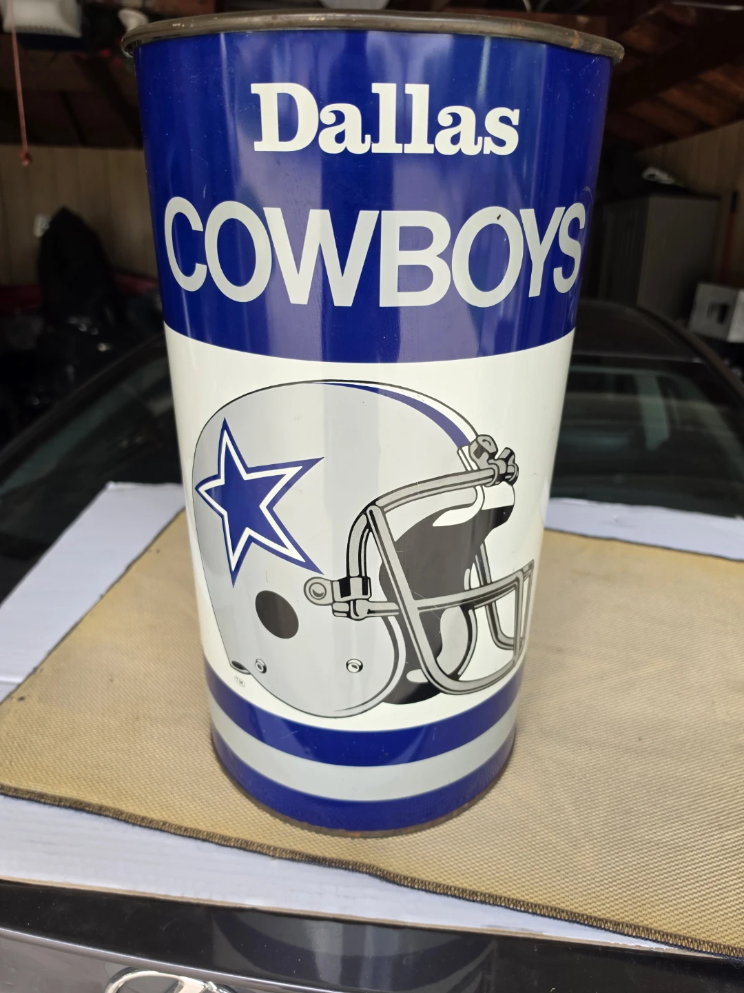 Dallas Cowboys Trash Can - photo 2