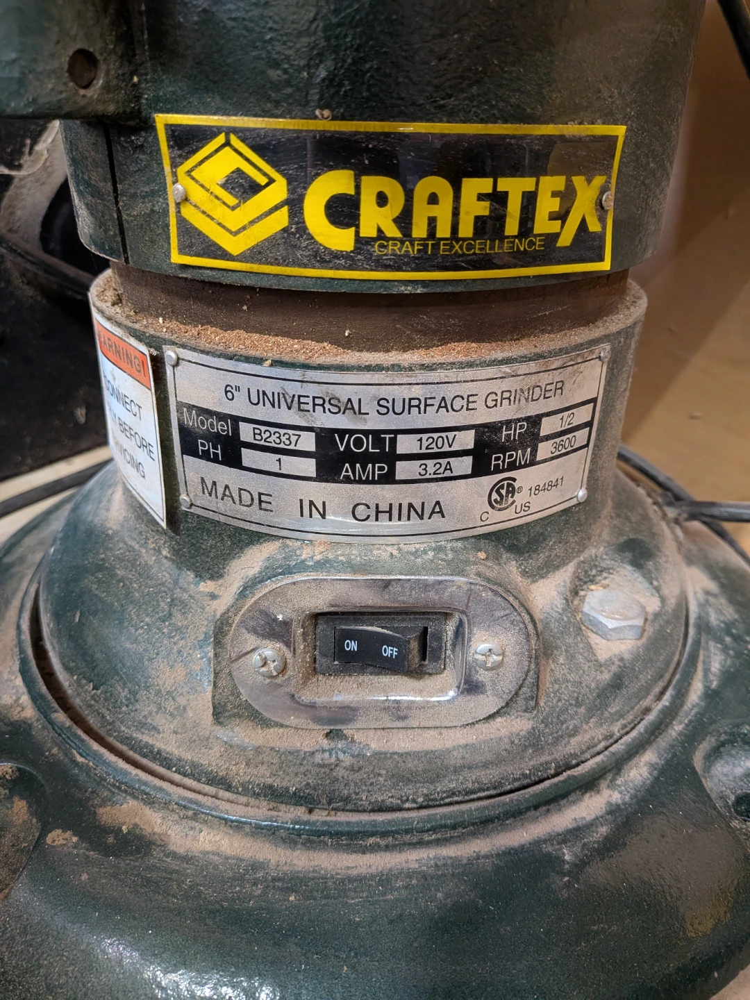 Craftex 6" Universal Surface Grinder - photo 2