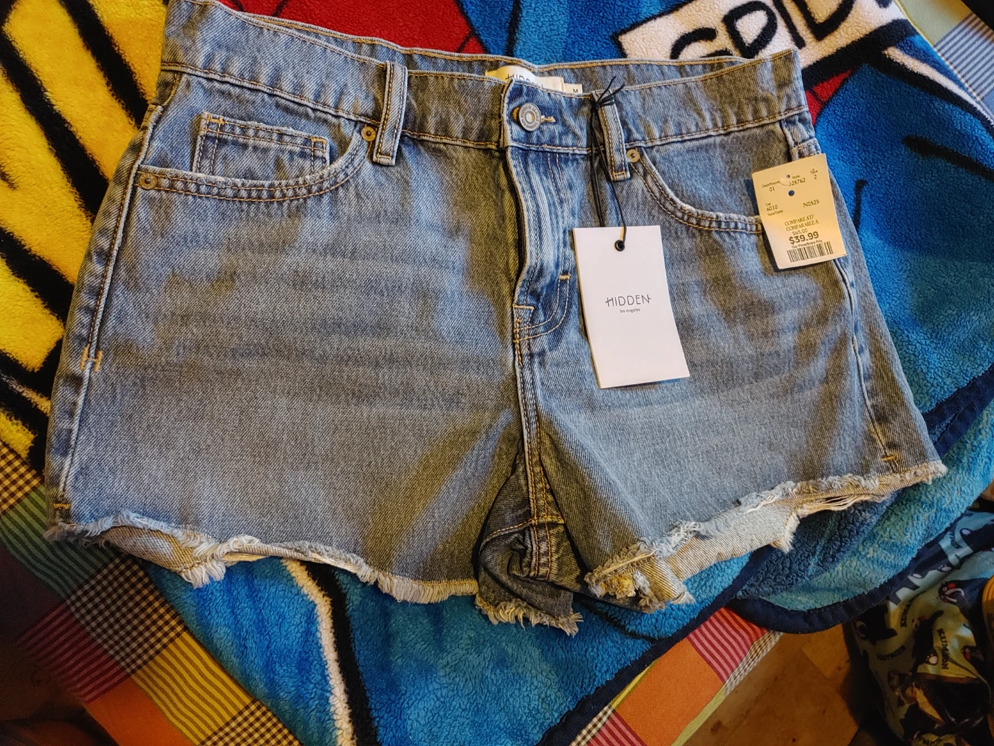 HIDDEN Los Angeles Denim Shorts