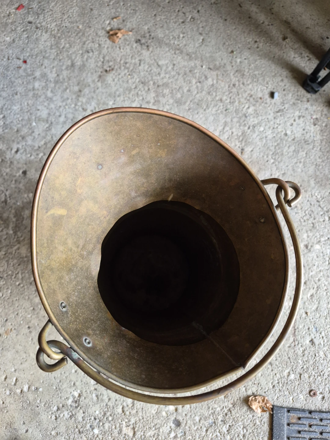 Vintage Brass Coal Scuttle Bucket - photo 4