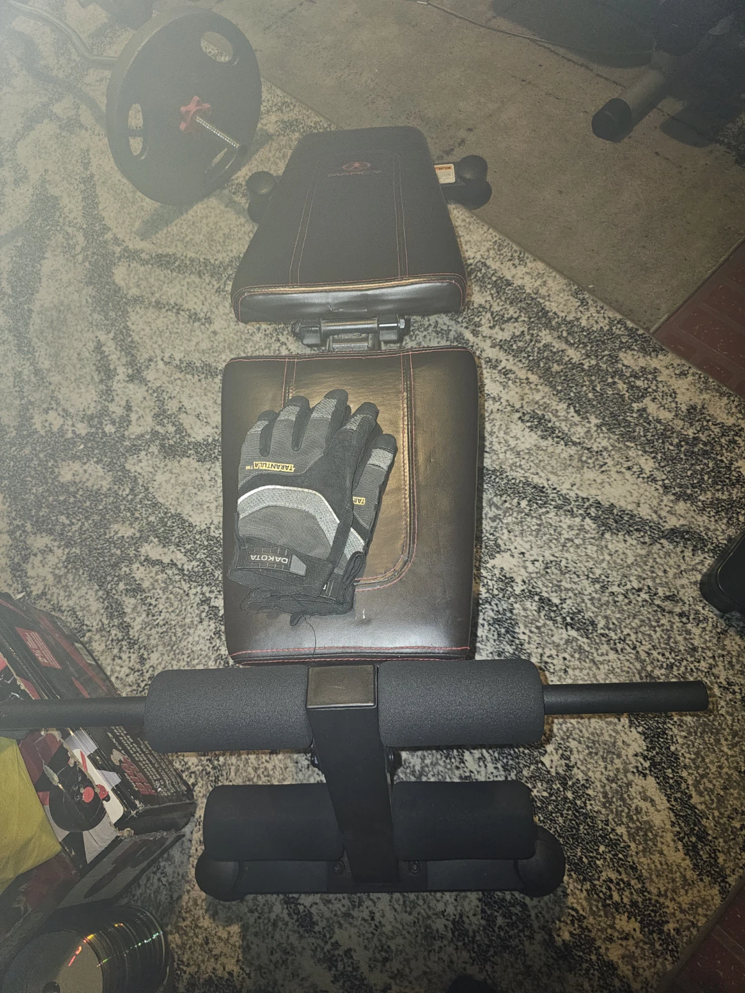 Curling bench