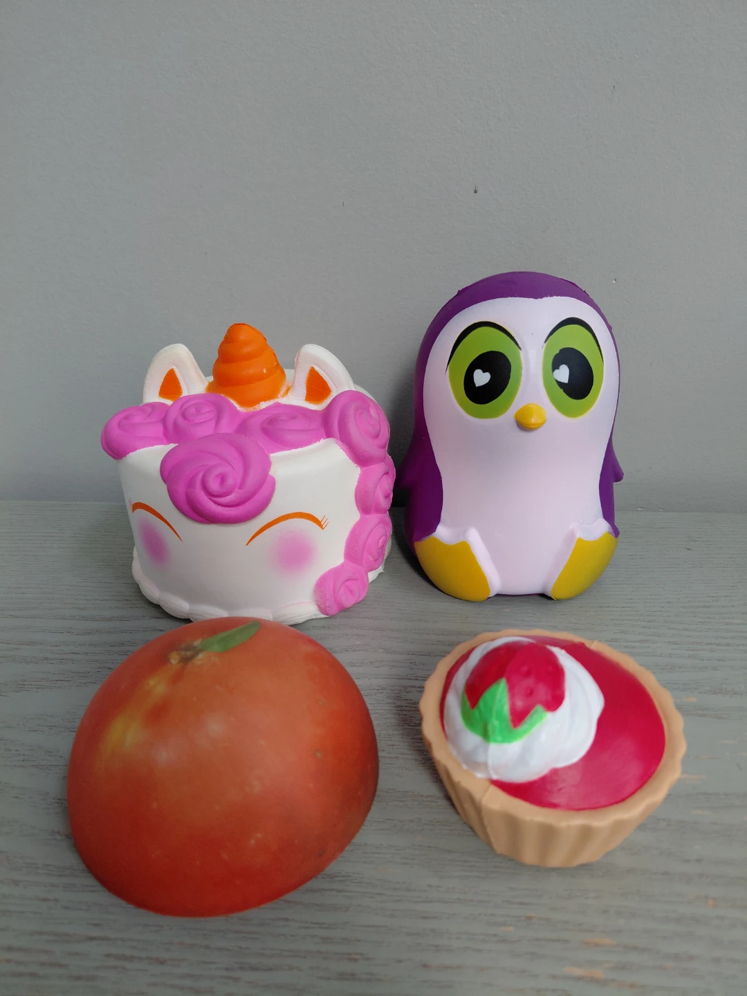 Set of 4 Squishy Toys
