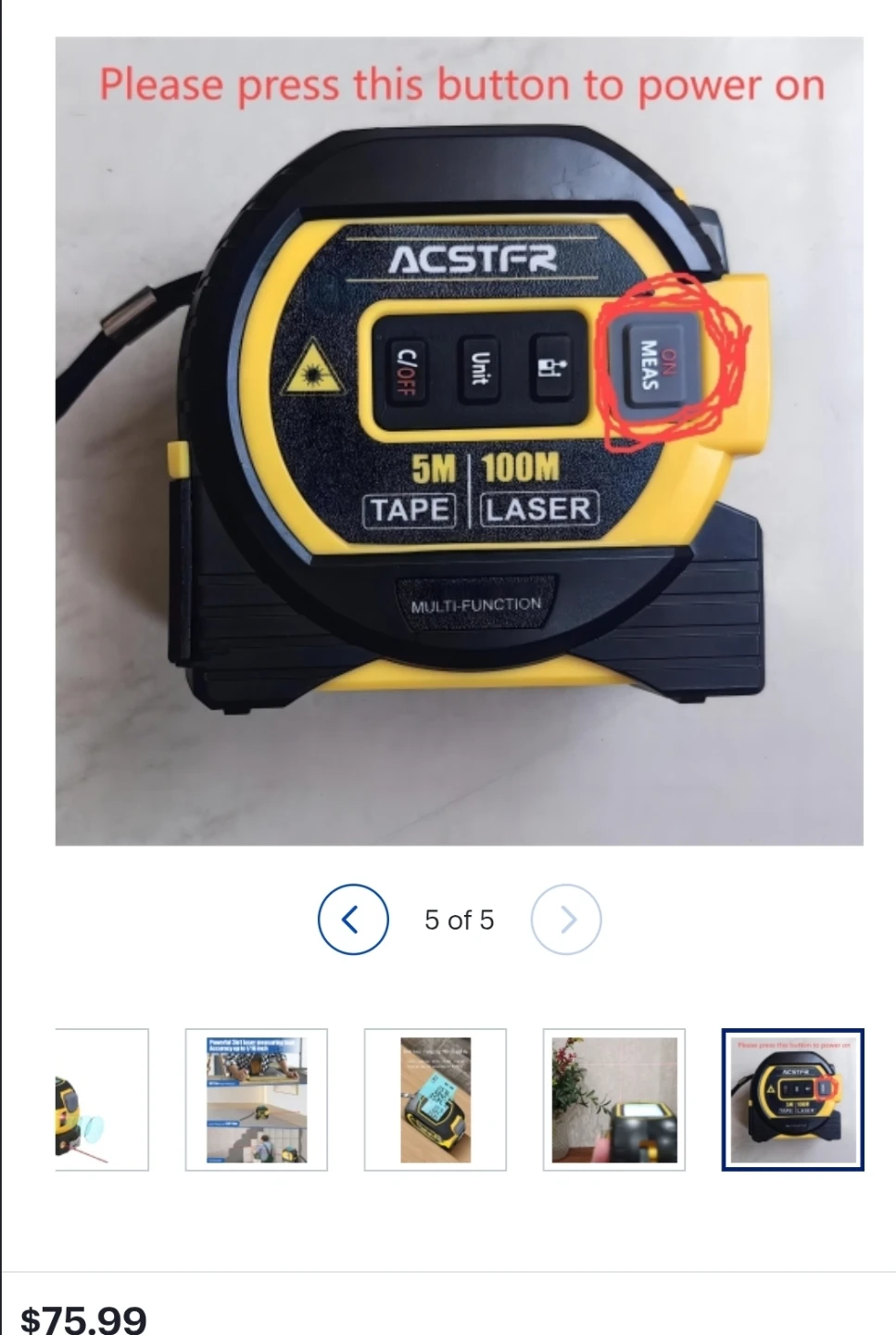 3 in 1 measuring tape - photo 2
