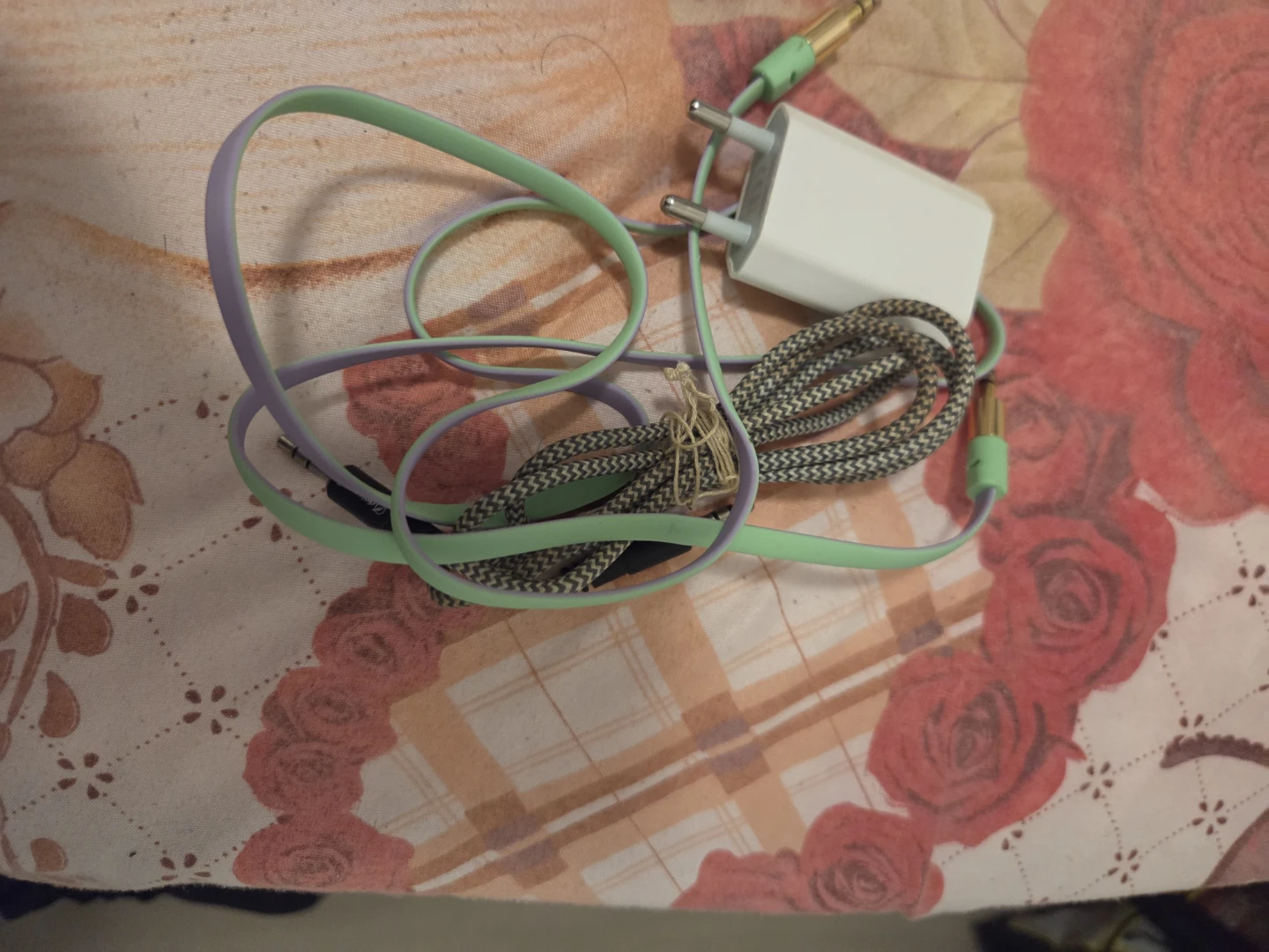 Assorted Audio Cables and Power Adapter - photo 3