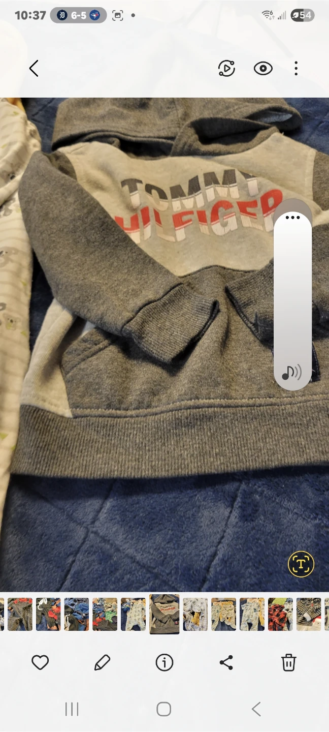 Tommy Hilfiger hoodie and assorted baby sleepers - photo 4
