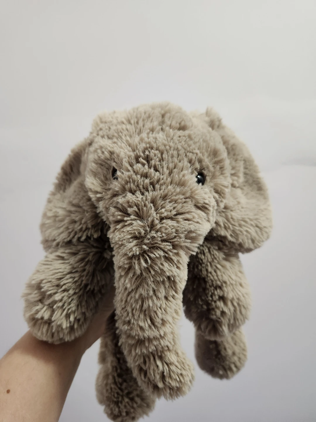 Jelly Cat Smudge The Elephant Brown Soft Toy Plush