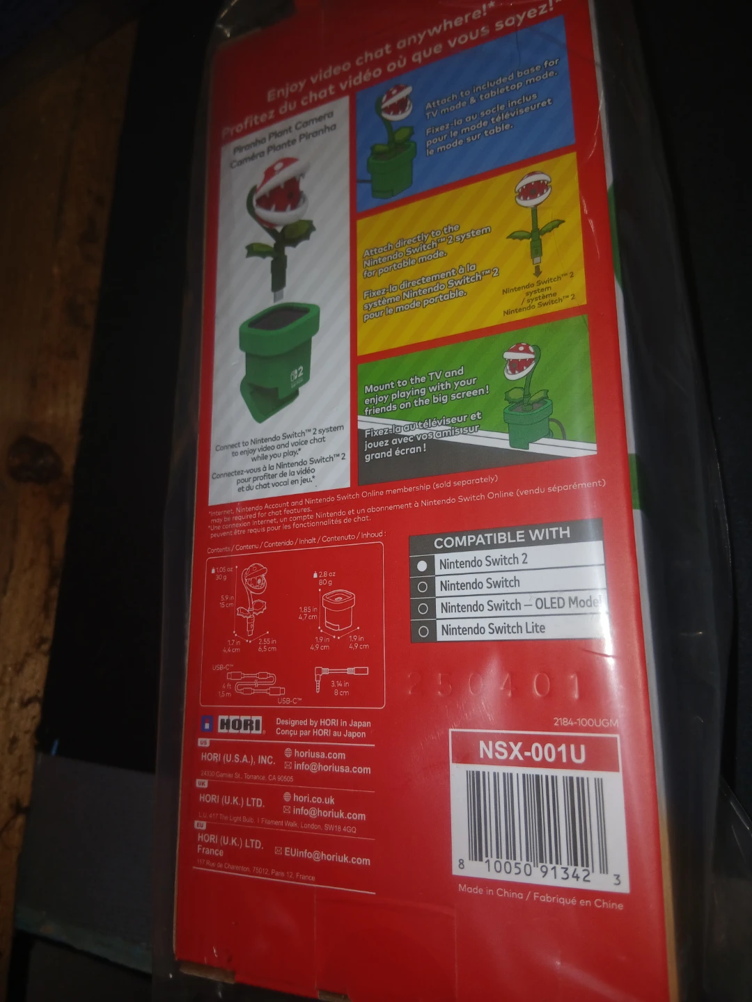 Nintendo Switch Piranha Plant Camera - photo 2