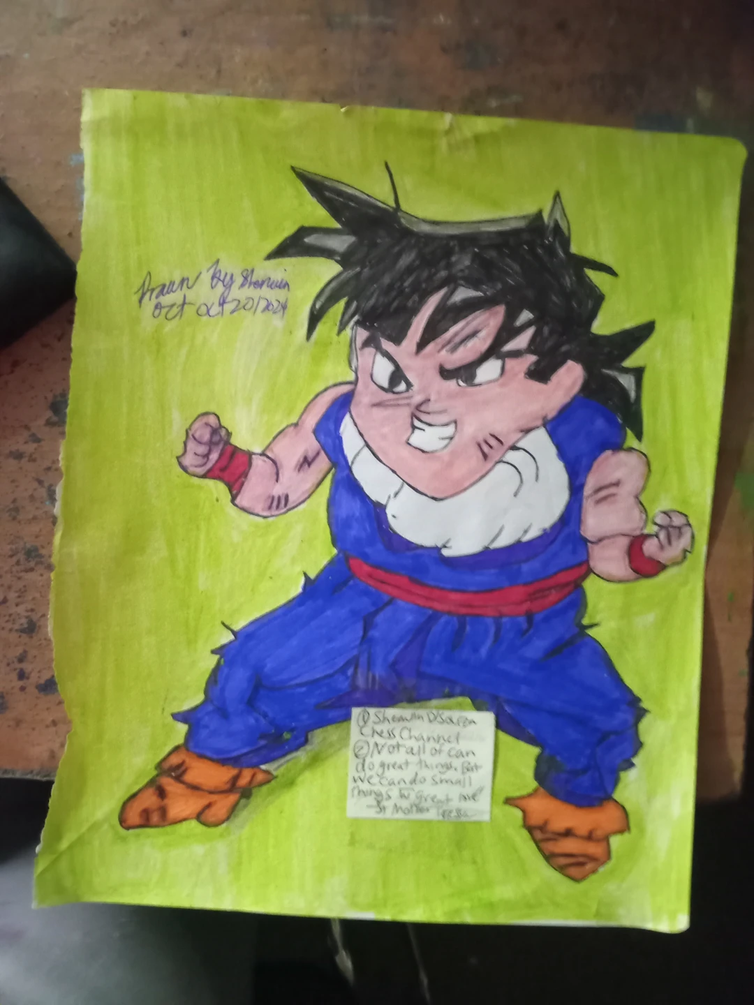 Goku from Dragon Ball Z by Custom Artist Sherwin - photo 2