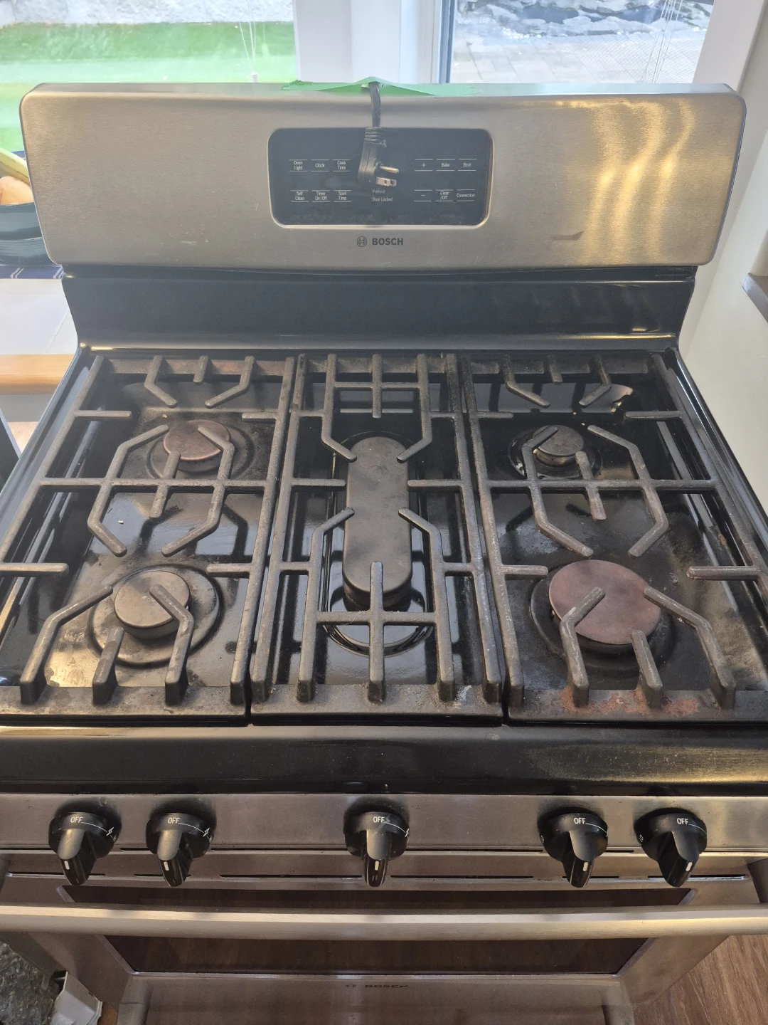 Bosch Stainless Steel Gas Range
