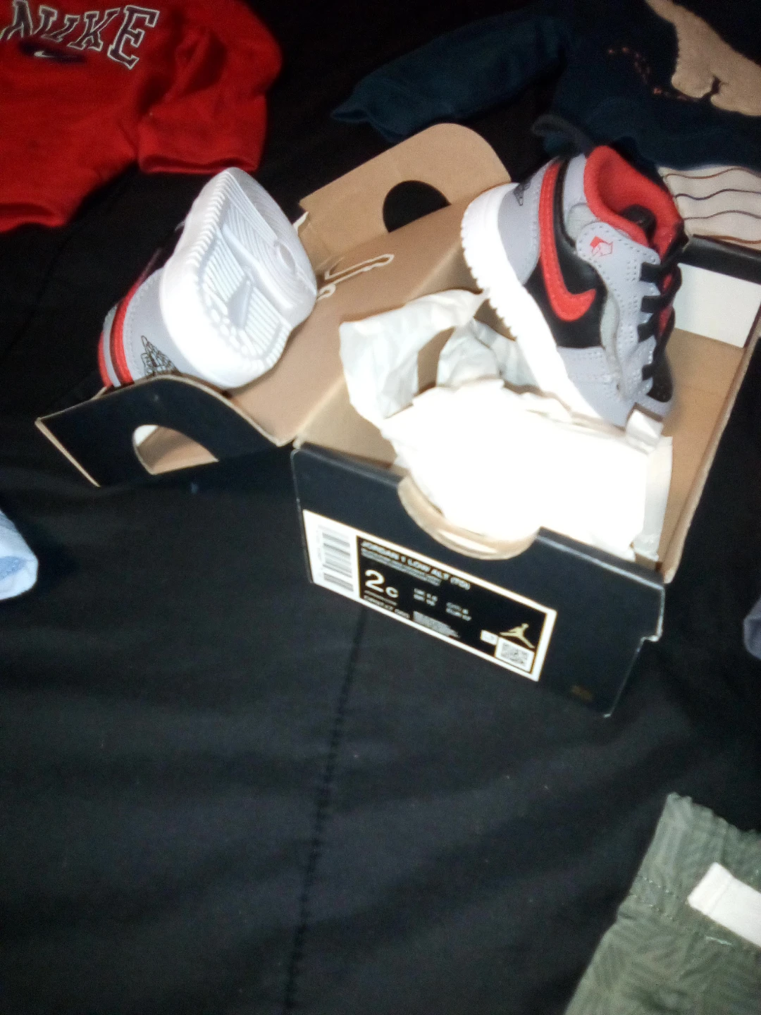 Baby Jordan 1 Low Alt Sneakers Size 2c - photo 4