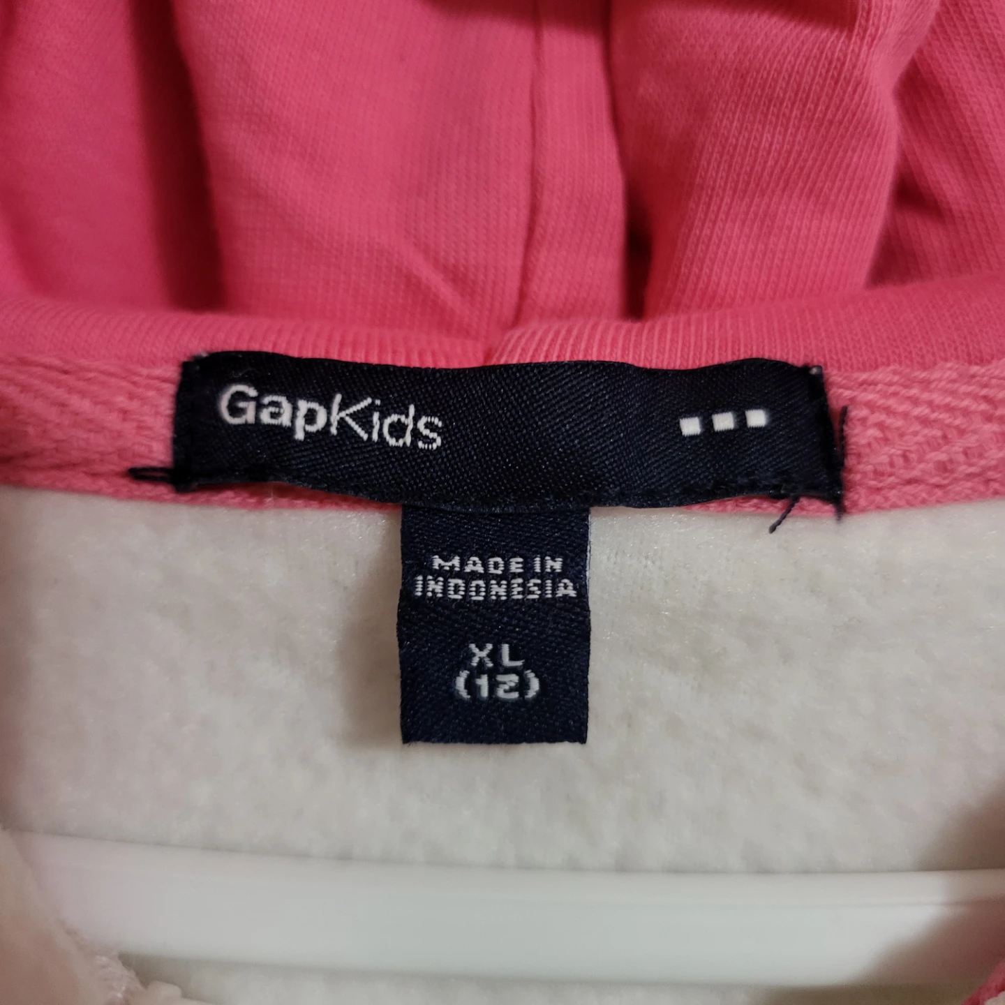 ​[NWOT] GapKids Fleece Zip-Up Hoodie (XL/12) - Brand New - photo 3