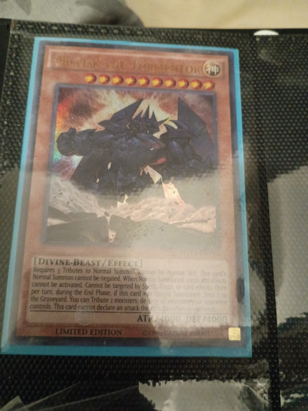 Obelisk the Tormentor Yu-Gi-Oh! Card🏈