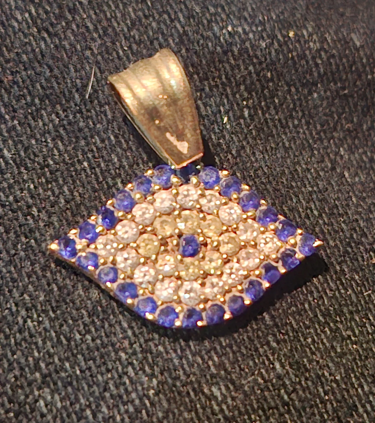 Gold Evil Eye Pendant - photo 5