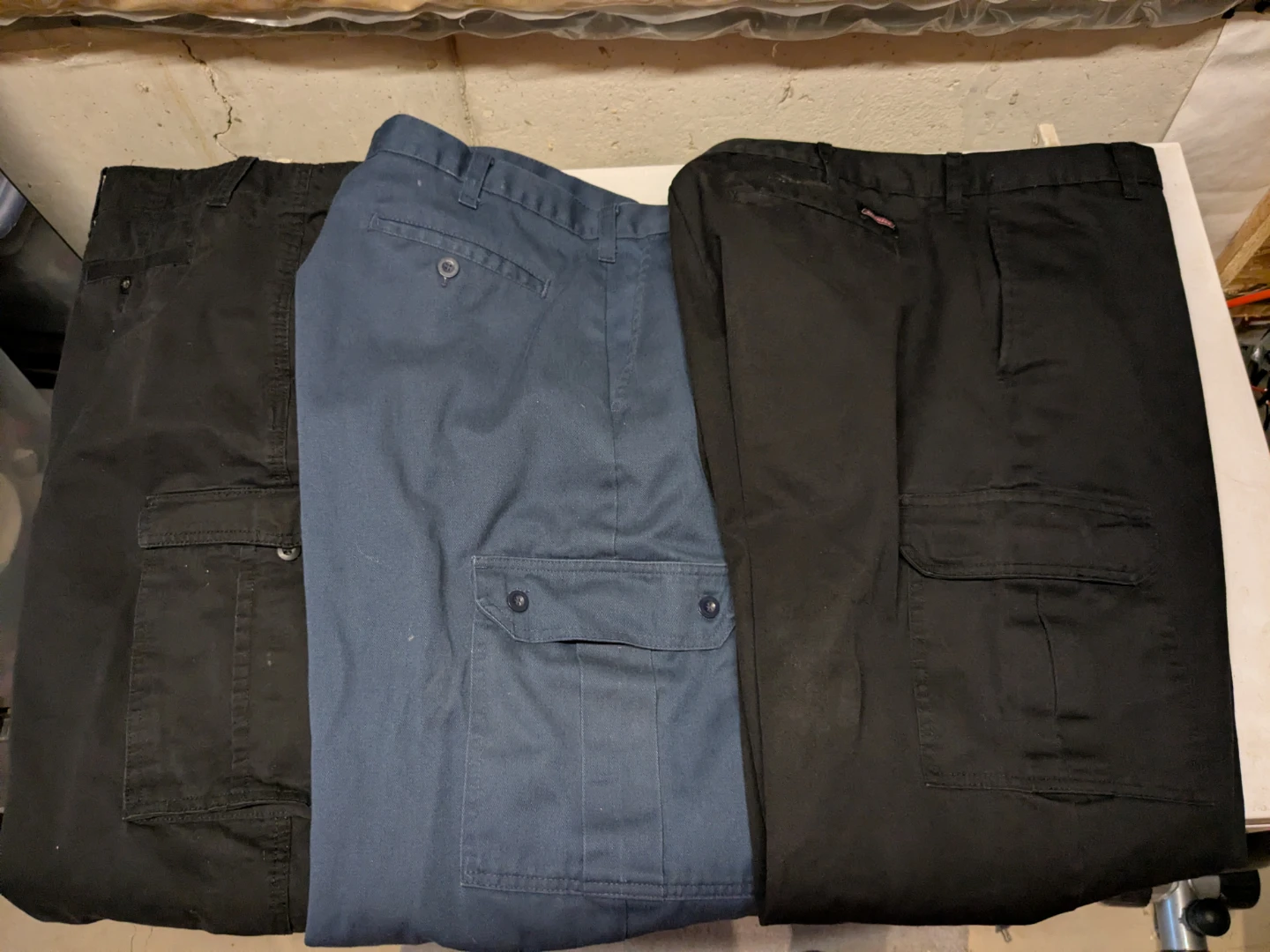 Security guard, cargo pants