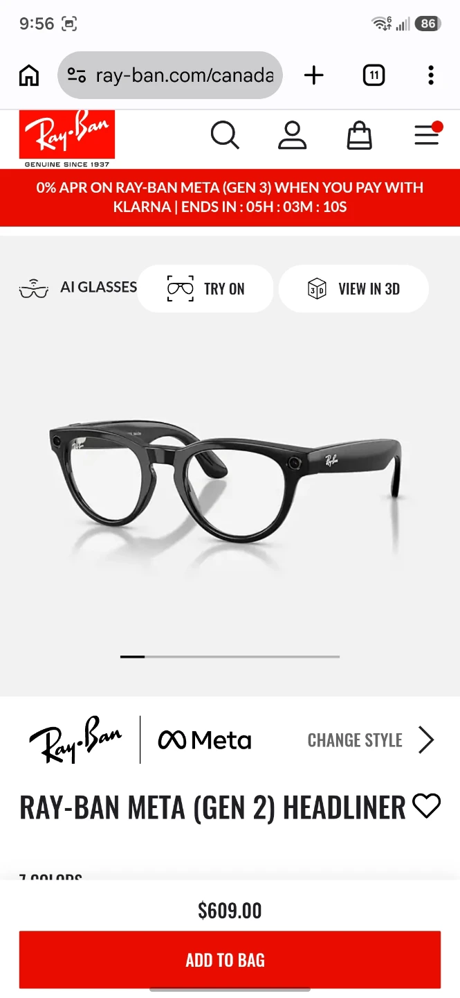 Ray-Ban Meta Gen 2 Smart Glasses - photo 2