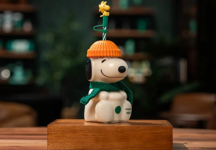 Starbucks x Peanuts Snoopy Cold Cup (new)
