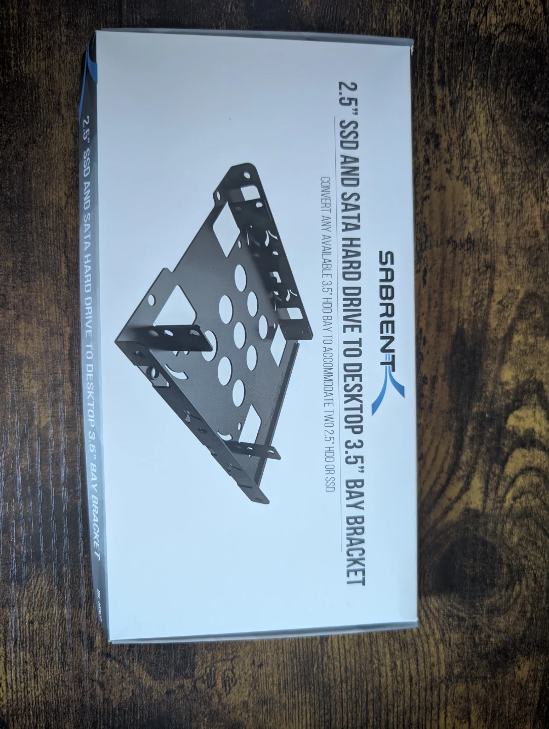 Sabrent 2.5" SSD and SATA Hard Drive to 3.5" Bay Bracket